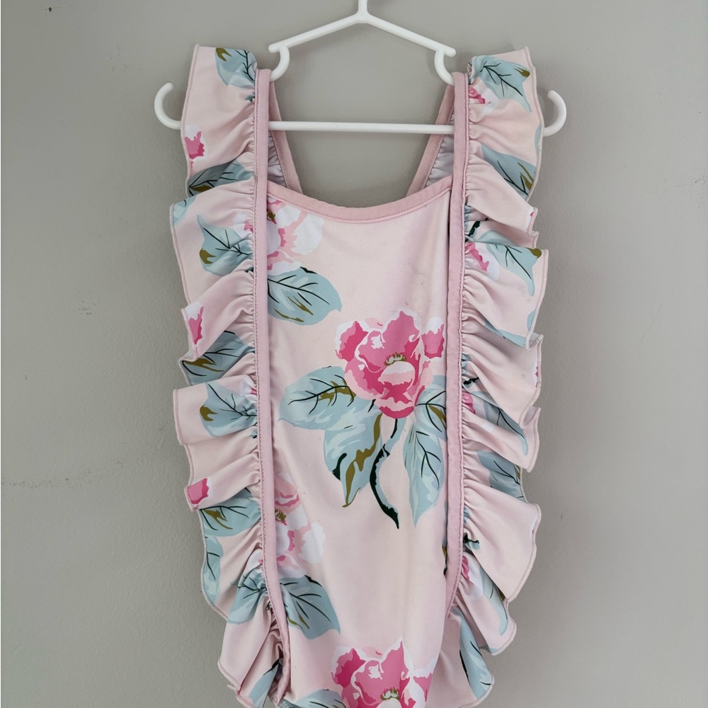 SweetHoney Floral Ruffle Swimsuit